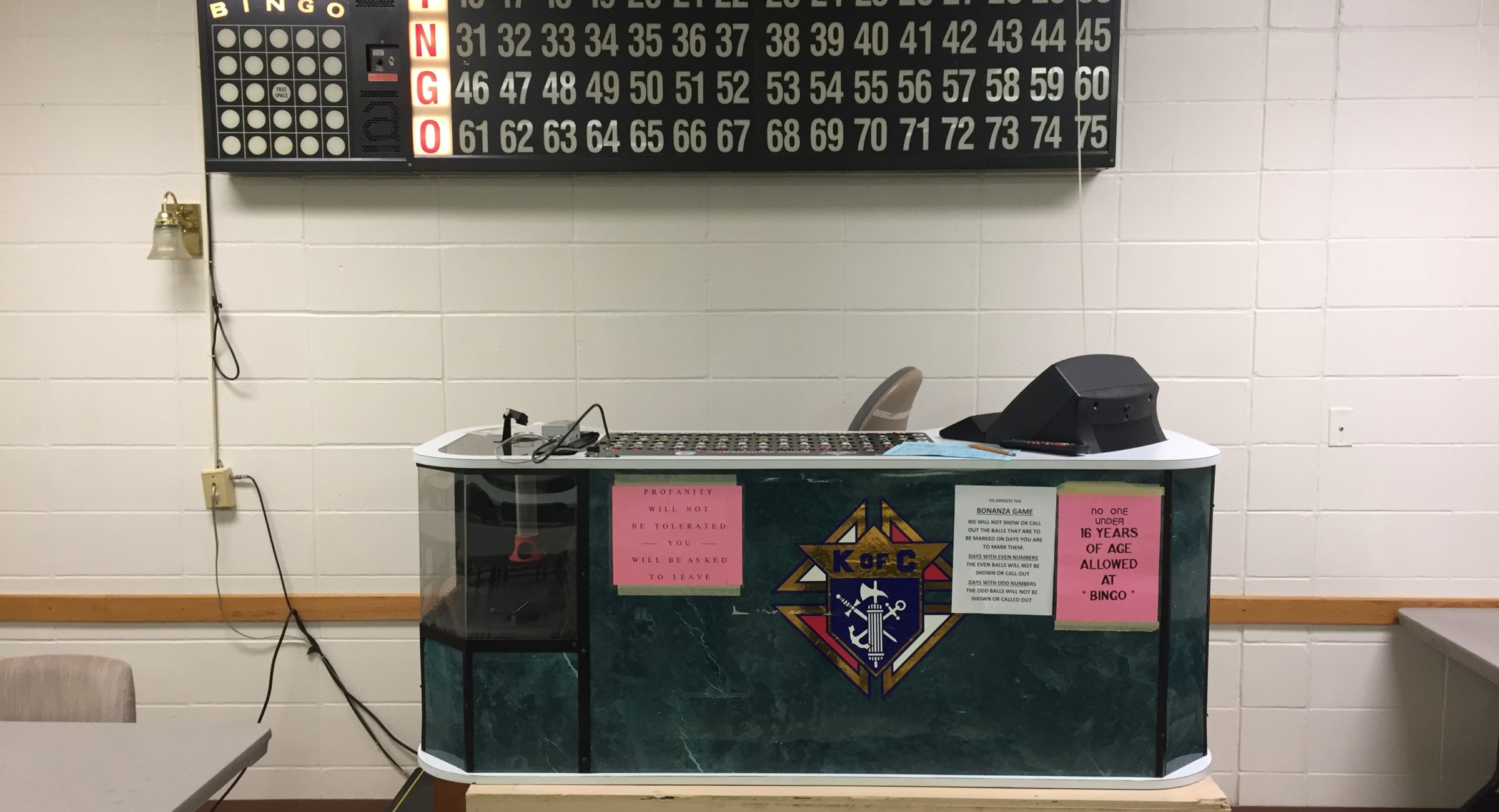 Bingo/Events Knights of Columbus